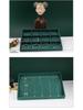 Velvet Dark Green Jewelry Display Tray for Rings, Necklaces, and Earrings