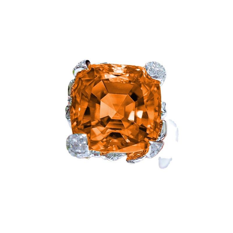 2026 Trend Fashion Jewelry Ring Bright Ascher Fanta Flower Living Ring