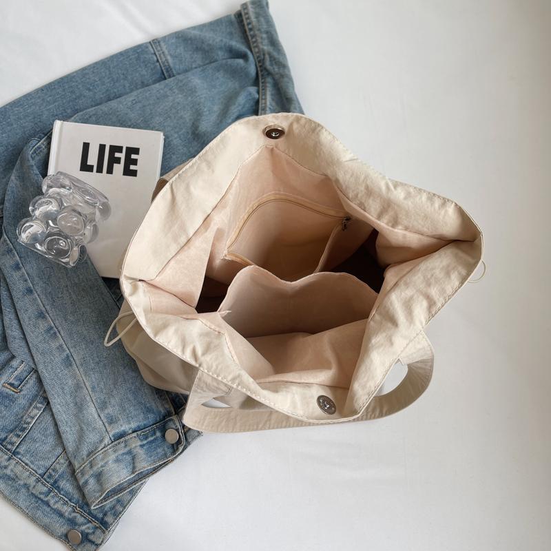 Geantă Tote de Mare Capacitate Geantă de Umăr pentru Femei Geantă de Clasă pentru Studenți Geantă Ușoară pentru Navetă