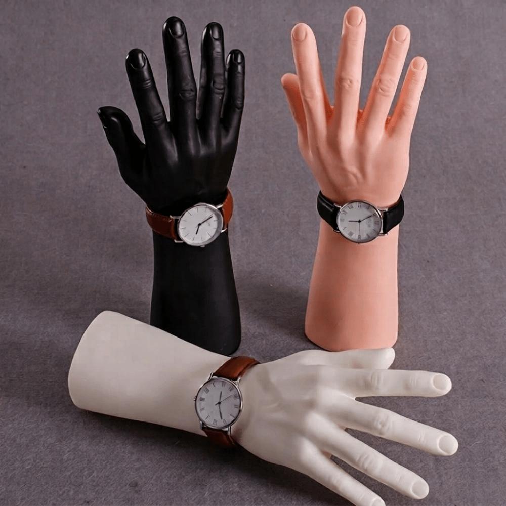 Stehende Schaufensterpuppenhand Realistische Ring-Display-Requisite Hand-Display-Ständer Schaufensterdekoration