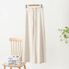 Women's High-Rise Summer Style Loose Fit Sweatpants with Drawstring, Wide Leg, Slightly Flared Yoga Pants
