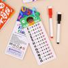 Mathematical Calculations Montessori Math Toy Beginners Practice Arithmetic Fraction Test Card Learning Tools for Primary School