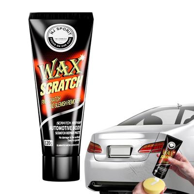 120g Rénovateur de rayures de voiture Outils d'entretien de peinture Cire de réparation Composé de polissage pour carrosserie Automobile Cire anti-rayures Cire de polissage pour réparation de peinture de voiture