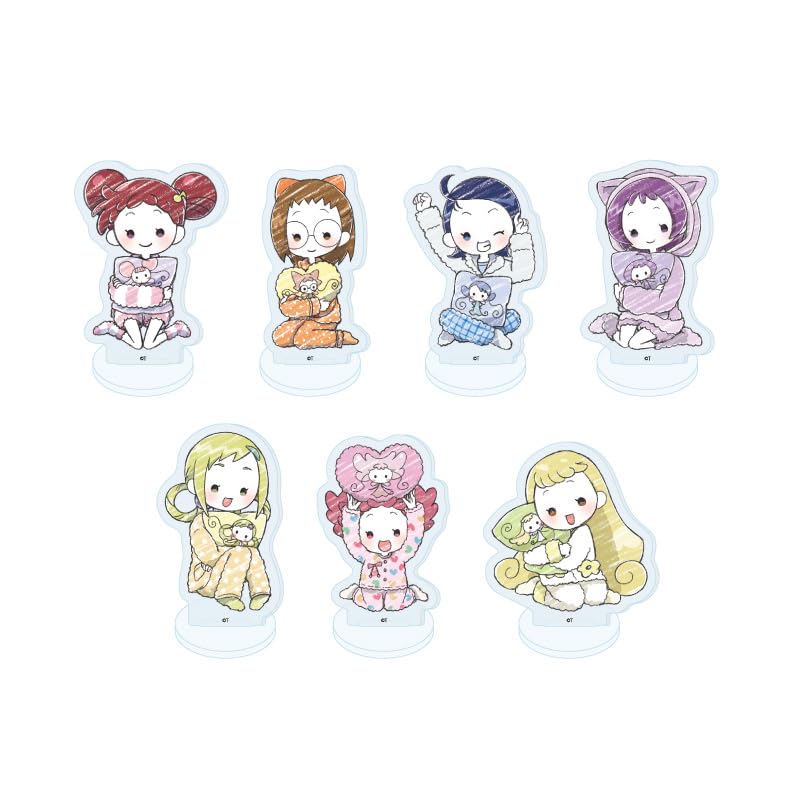 

Ojamajo Doremi Dokkaan 04 Pajama ver. [Graff Art Illustration] Acrylic Petit Stands (Box of 7)