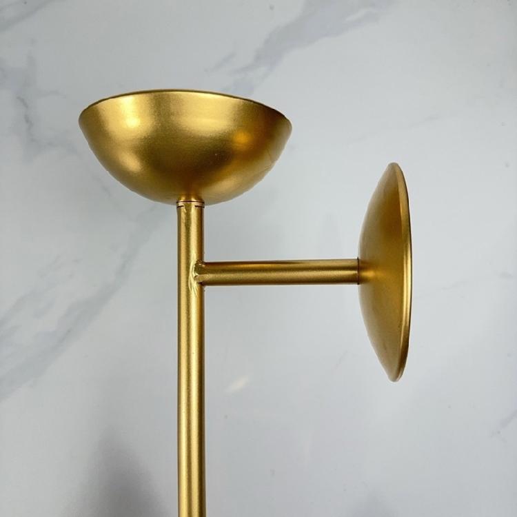 Decorative Wall Candle Holder Enhances Living Room or Bedroom Decoration Metal Wall Hanging Candle Sconce