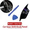 Car Gear Shift Knob Panel Cover For BMW 1 2 3 4 5 7Series F01 F02 X1 X3 X5 X6 M3 M5 F30 F32 F48 Interior Modificatio With Logo