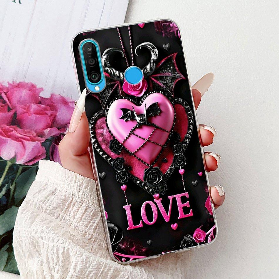 For Huawei P30 Lite P 30 P30 Pro Cool Dragon Tiger Painting Phone Case For Huawei P30 P30Pro P30lite Soft Silicone TPU Cases
