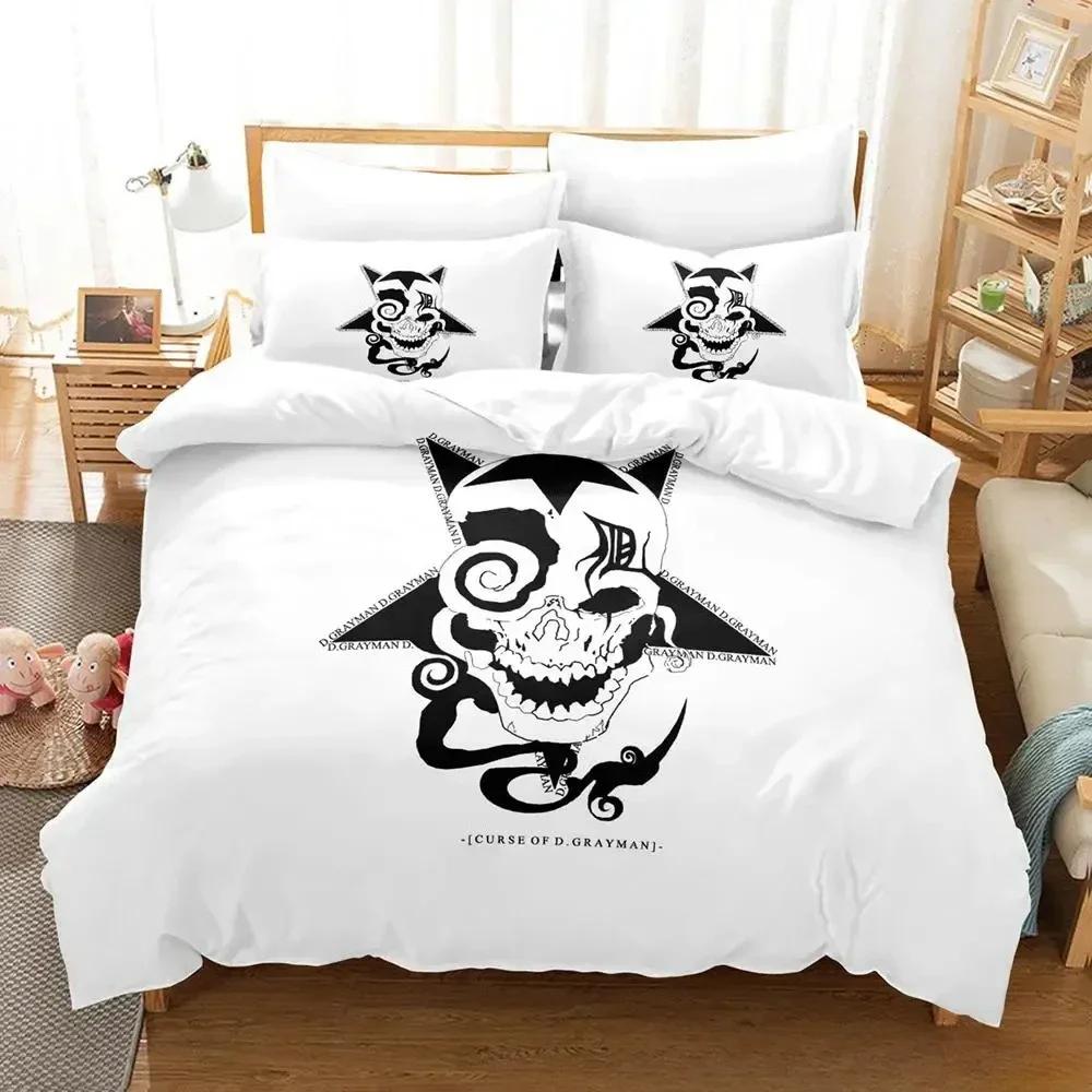 3d Print Anime D.Gray-man Bedding Set Single Twin Full Queen King Size Bed Set Adult Kid Bedroom Duvet cover Sets Home Textiles