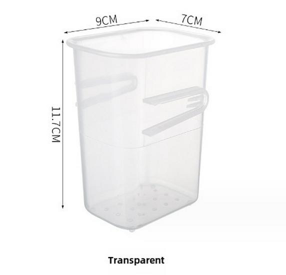 Multifunctional Refrigerator Door Storage Box for Kitchen Organization