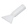 AB Static Mixer Tube Flat Nozzle Adapter External Thread Wide for Industrial Epoxy Resin Adhesive Dispensing Projects
