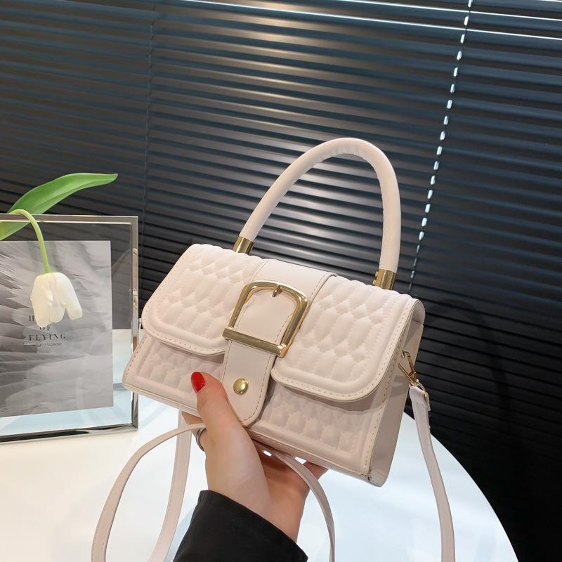 

Женская сумка осень Интернет знаменитость новый модный корейский вариант сумка через плечо сумка мессенджер ins модная цепочка маленькая квадратная сумка белый