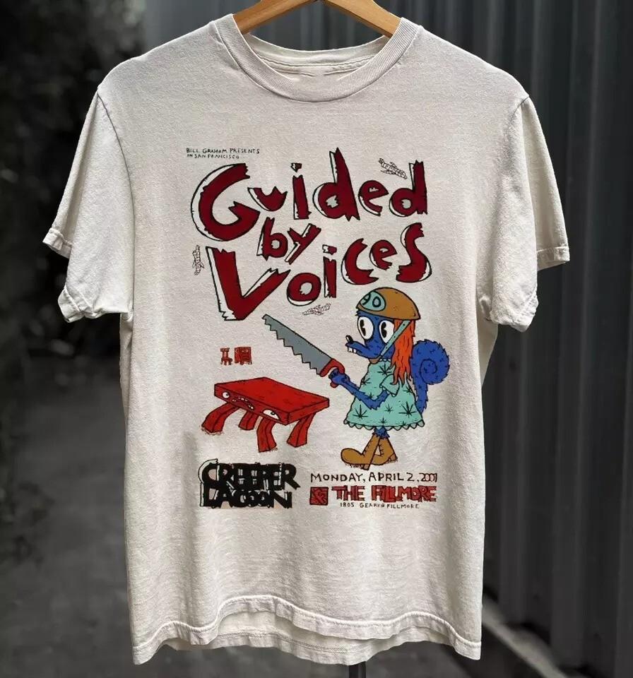 Guided By Voices Live In Concert Unisex T Shirt Full Size S-5XL NI1011 Unisex T-Shirt L