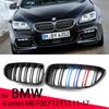 Grile pentru bara de protecție față de mașină Grilă de curse pentru rinichi pentru BMW Seria 6 F06 F12 F13 2012-2017 Grilă de schimb cu șipcă dublă