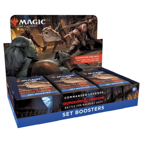 Magic: The Gathering Commander Legends: Battle of Baldur's Gate Booster Set (English Version) (Box) D10050000 MTG Trading Card Wizards of the Coast D1