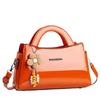 Shiny Patent Leather Handbag For Ladies, Stylish Korean Style Multiway Shoulder & Crossbody Bag