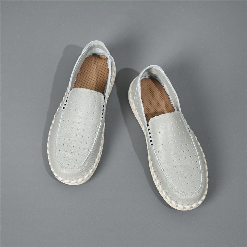 

Мода Новые Удобные Дышащие Лоферы Новые Мужские Эспадрильи из Натуральной Кожи Мужские Кроссовки для Ходьбы Обувь Zapatos Hombre 45 серый