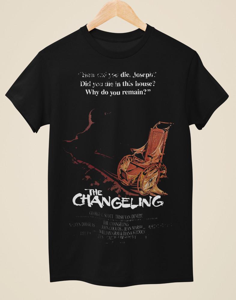

The Changeling - Movie Poster Inspired Unisex Black T-Shirt Unisex T-Shirt XXXXL