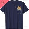 Shiba Inu T Shirt Pocket Doge Such Dank Pixel Cute Dog T TShirt Unisexs Clothing Short Sleeve Custom TShirt Camisas