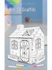 DIY Cardboard House Model: Early Education Puzzle & Painting Toy for Kids