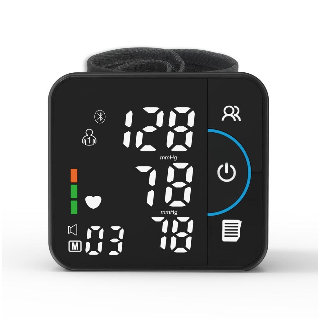 Bluetooth-Blutdruckmessgerät mit englischer Sprachaufladung