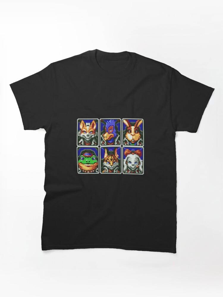 Star Fox Adventures Remastered We're Star Fox 2! (Grid Horizontal) Classic Unisex T-Shirt