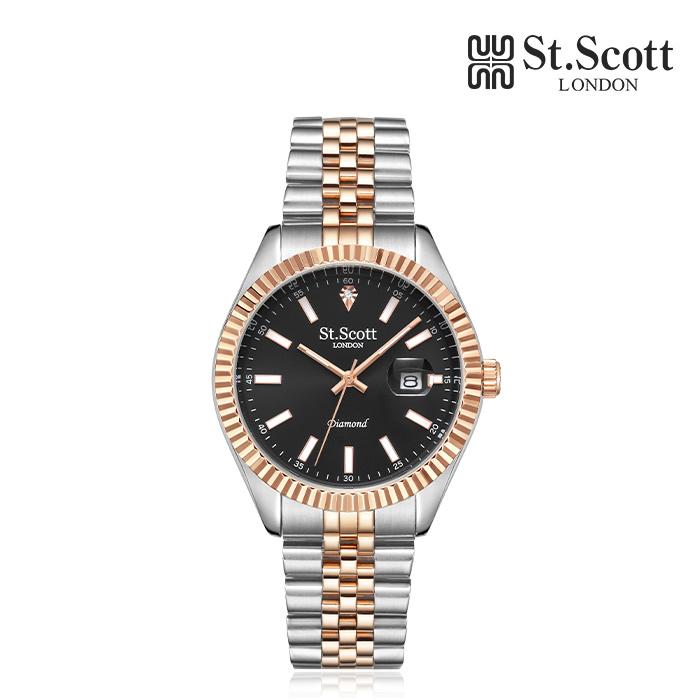 

ST.SCOTT LONDON ST5505M RBS LEXIA Мужские металлические часы с бриллиантами