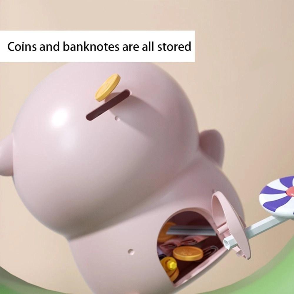 Lovely Savings Tank Home Decoration Rabbit High-Capacity Cash Box Coin Box Piggy Bank Money Box