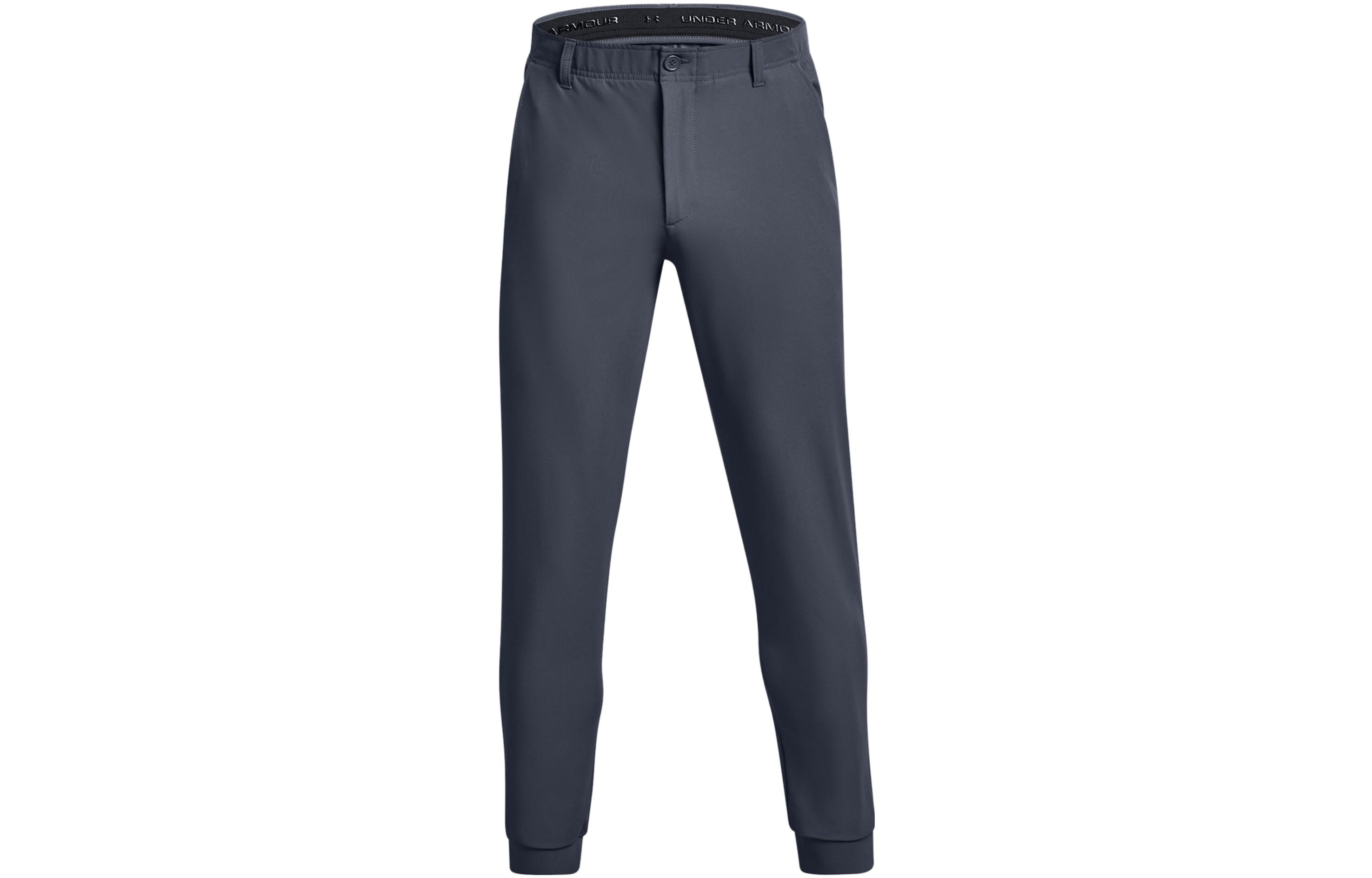 Under Armour Knitted Sweatpants Men s Navy Blue Moderate Cuffed Pants 1382929-044 30