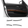 For BMW 3 Series E90 E92 E93 05~12 Panel Trim Interior Door Carbon Fiber Sticker