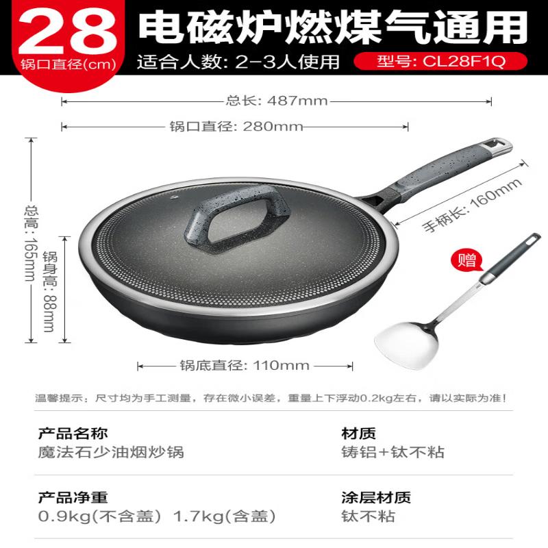 ASD Magic Stone Non-Stick Titanium Wok