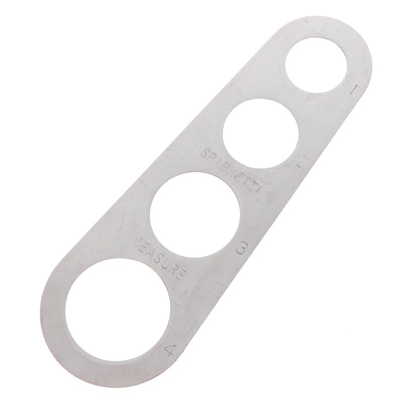 

Инструмент для измерения спагетти из нержавеющей стали для регулировки порций спагетти-пасты, мерка для размера порции пасты с порциями, кухонные инструменты серебряный