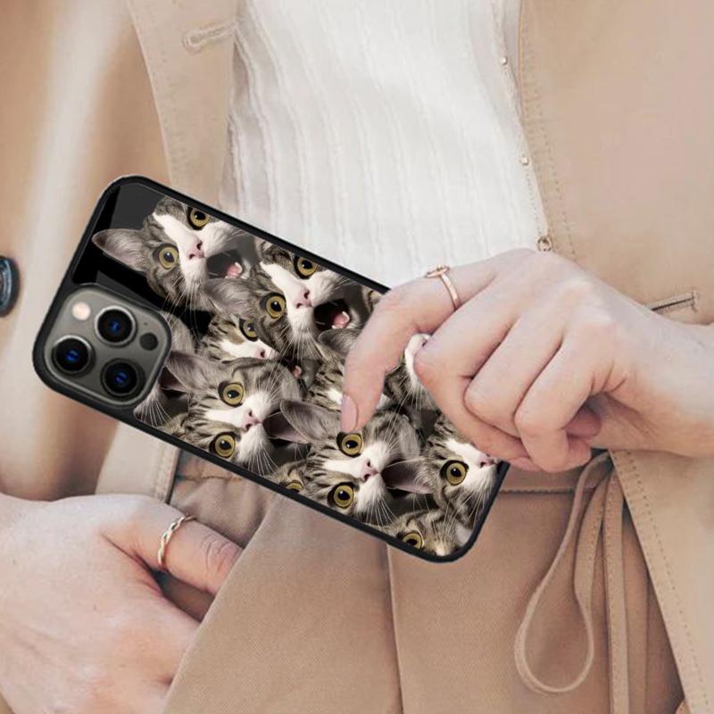 The Voices Cats - Pet Magnetic Phone Case For APPLE iPhone 17 Air 16 14 13 12 Pro Max 15 Plus Wireless Charge With MagSafe Cover