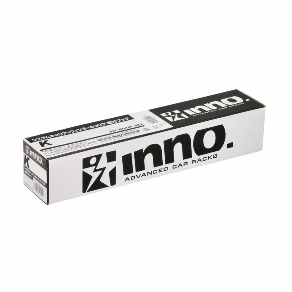 

Carmate inno Basic Roof Carrier Mounting Hooks for Toyota Yaris (R2.2-) and Others, K779