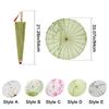 Bamboo Oil Paper Umbrella Chinese Style Hanfu Umbrella Ancient Dance Umbrella  Hotel Ceiling