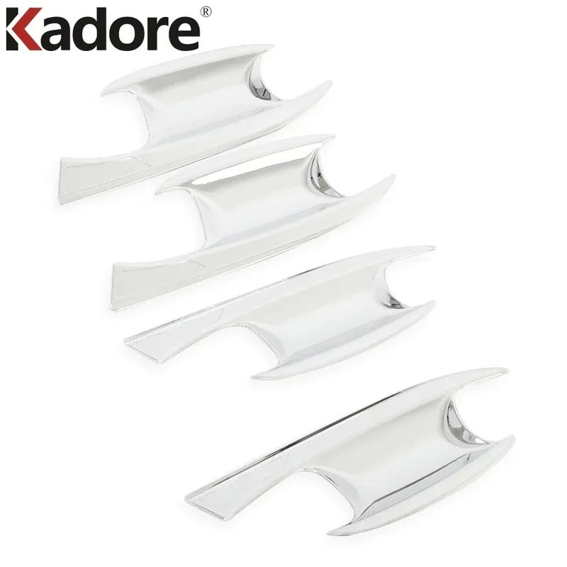 For Hyundai Palisade     2024 Chrome Car Side Door Handle Bowl Cover Trim Molding Overlay Accessories