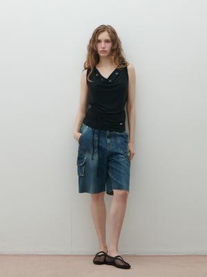 HHIPS Cargo Denim Bermuda Shorts