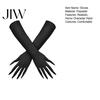 Comfortable Spooky Gloves 1 Pair Halloween Ghost Claw Gloves, Long Fingernail Witch Costume Elastic Polyester Accessory, Dark Party Performance