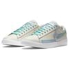 Nike Blazer Synthetic Leather Low Top Skate Shoes Women Sneaker Blue White CZ8688-146