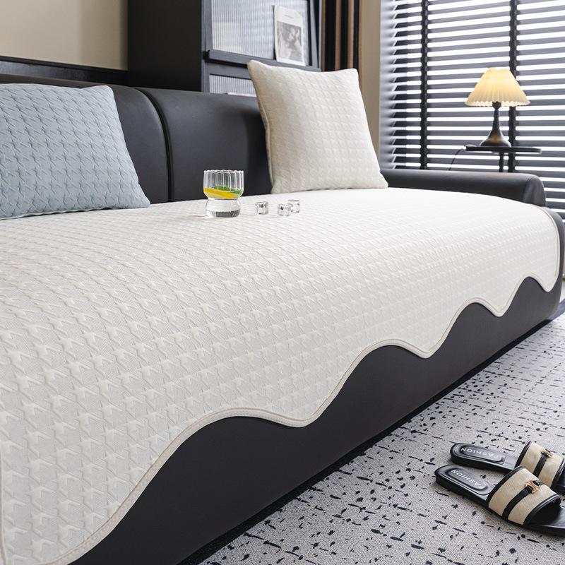 

Ice Silk Special-Shaped Sofa Cushion New Summer Cool Leather Sofa Special Seat Cushion Light Luxury High-End Cool Cushion 70*70cm