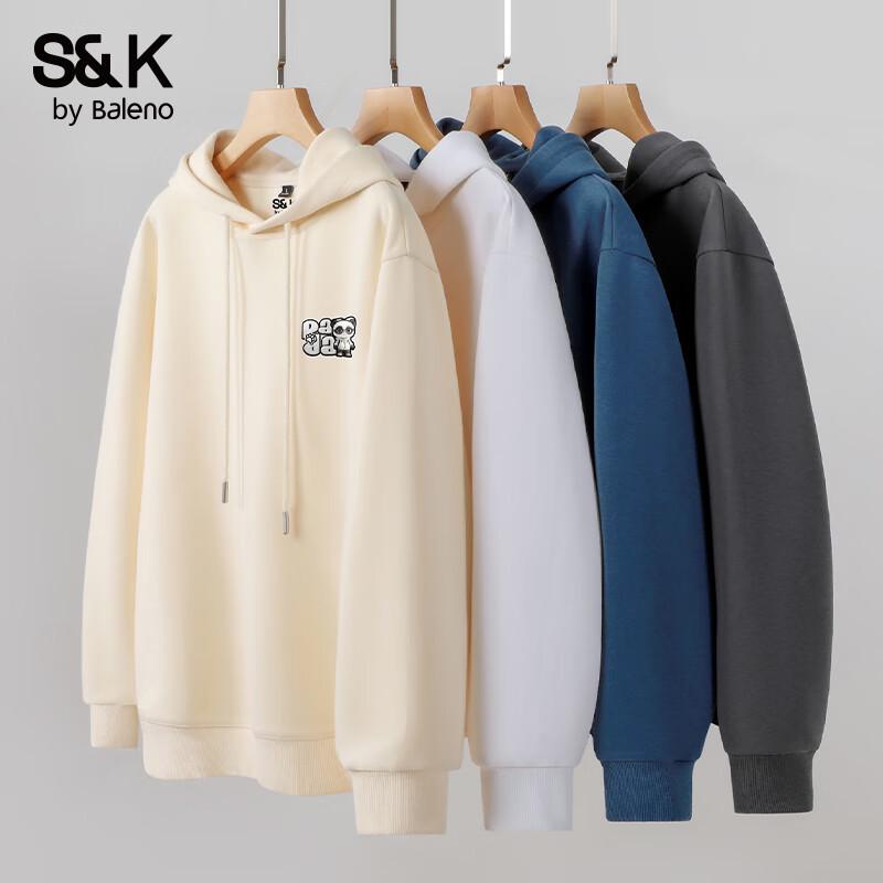 Baleno S&K Men's Knit Hooded Sweatshirt