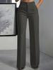 Pantaloni Eleganti da Donna 2025 a Vita Alta, Modellanti, Gamba Dritta