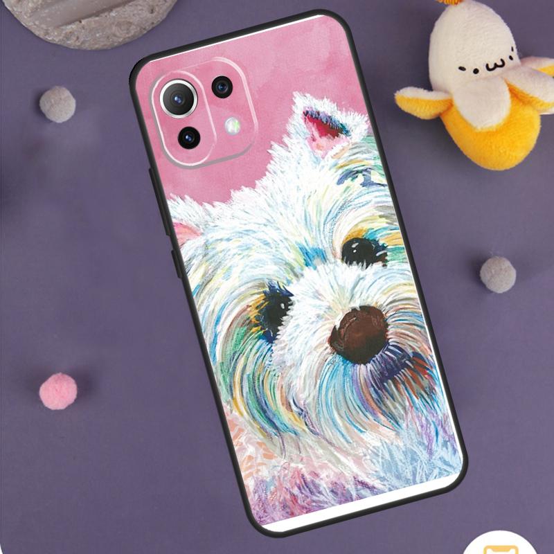 Westie Dog Case For Xiaomi 15T 13T 14T Pro 14 15 Ultra 17 Pro Max POCO X7 X6 X5 F5 F6 F7 F8 Pro Cover