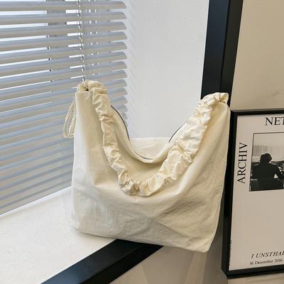 Κορεατική Έκδοση Τσάντα Crossbody Χαλαρού Στυλ για Γυναίκες Νέα Μοντέρνα Casual Αθλητική Τσάντα Ντάμπλινγκ Μεγάλης Χωρητικότητας Υφασμάτινη Νάιλον Τσάντα Ώμου