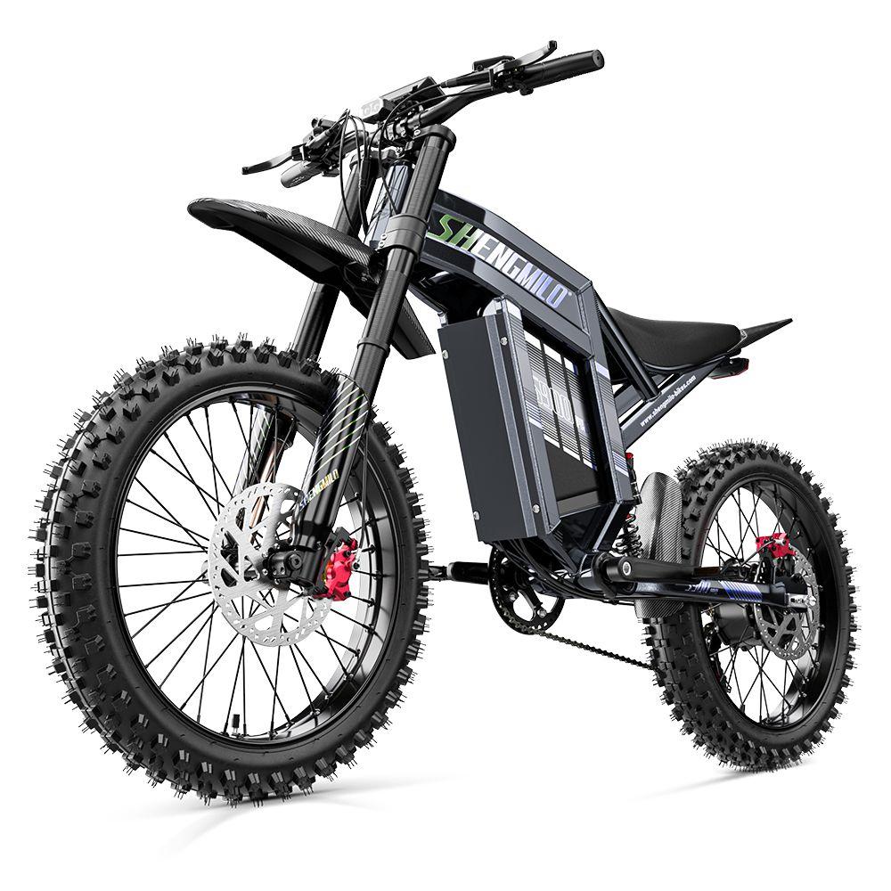 Electric Bicycle Shengmilo S900 Pro 20" 3000W Peak Motor Adult Off Road Electric Bicycle 60V 35AH Full Suspension Ebike 7 Speed