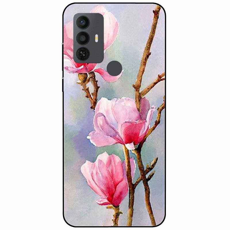 Für TCL 30 SE Hülle 305 6.52'' Silikon Weich Mode TPU Handyhülle für TCL 305 306 30SE Hülle 6165A Bumper Funda für TCL30SE 405