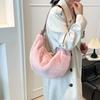 Crossbody Bag Women Plush Casual Daily