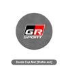 1pcs Suede Car Coaster Mat Water Cup Slots Non-Slip Pad for Toyota Corolla TRD GR Yaris Chr Auris RAV4 Land Cruiser Camry Highlander