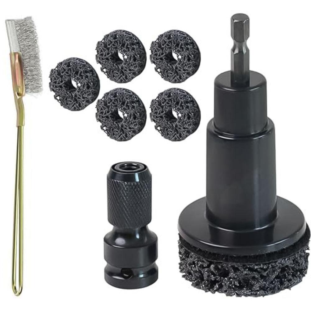 Rotors and Hub Cleaning Disc Set Designed for Efficient Rust Removal Without Compromising Bolt Thread Integrity