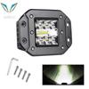 5" 39W Flush Mount LED Work Light Bar Offroad 12V 24V Spot Flood Beam Led Light Bar for Truck Jeep Atv 4x4 Car Fog Lamp