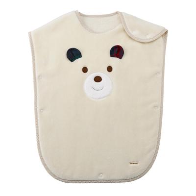 MIKIHOUSE HOT BISCUITS Bawełniana piżama noszona jako kocyk Niemowlę Dzieci Unisex Wyprodukowano w Japonii 100% Bawełna Kość słoniowa Rozmiar uniwersalny 76-8041-499